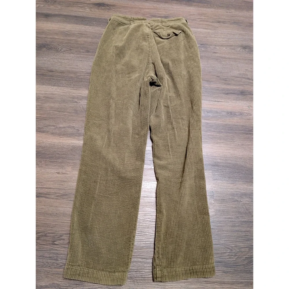 Alex Mill Boy Pant Corduroy Pants‎ Dark Olive Green Size 0 (BUTTON FLAW)